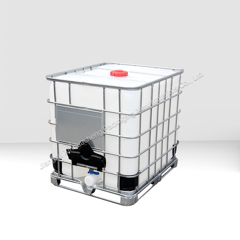 RÉSERVOIR IBC à grande vanne 1000L DN80 3 pouces